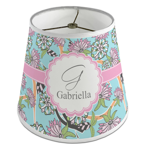 Custom Summer Flowers Empire Lamp Shade (Personalized)