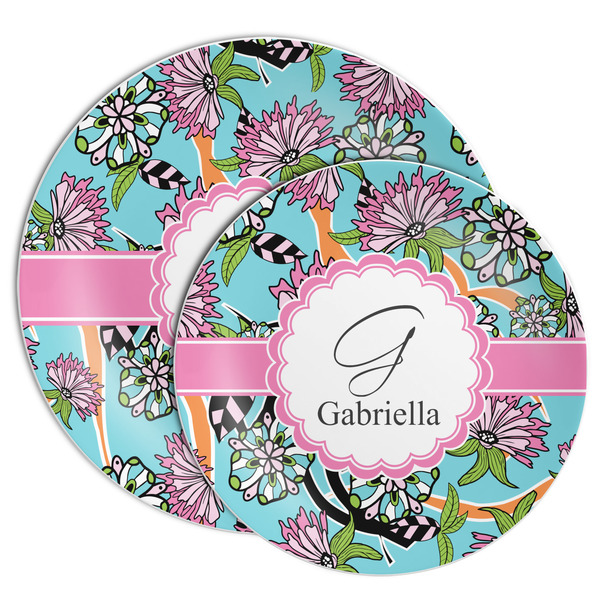 Summer Flowers Melamine Plates - PARENT/MAIN