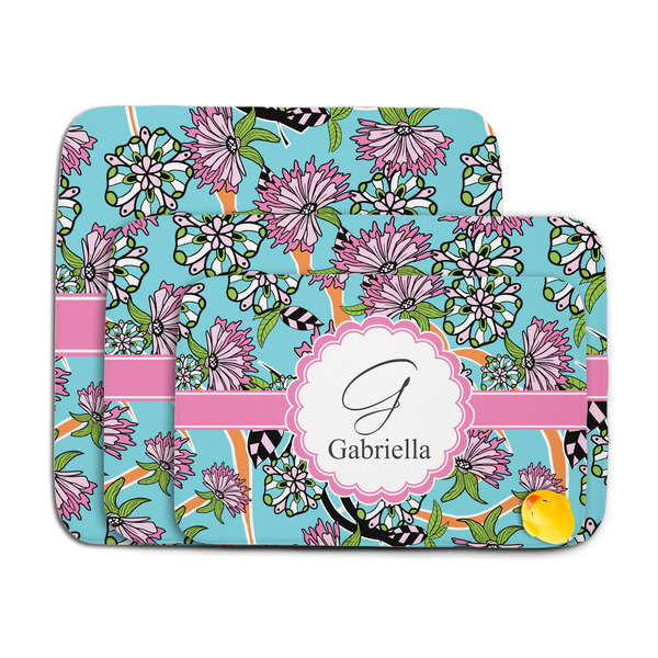 Summer Flowers Memory Foam Bath Mat - MAIN PARENT