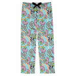 Summer Flowers Mens Pajama Pants - M