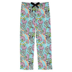 Summer Flowers Mens Pajama Pants