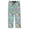 Summer Flowers Mens Pajama Pants - XS