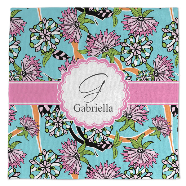 Summer Flowers Microfiber Dish Rag - APPROVAL