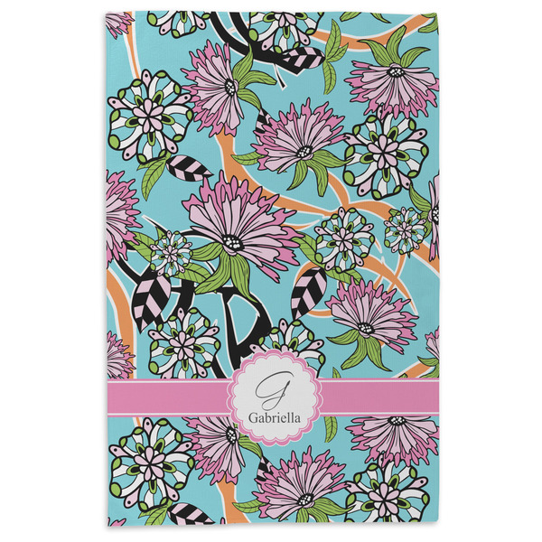 Summer Flowers Microfiber Dish Towel - APPROVAL