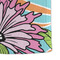 Summer Flowers Microfiber Dish Towel - DETAIL