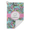 Summer Flowers Microfiber Golf Towels Small - FRONT FOLDED