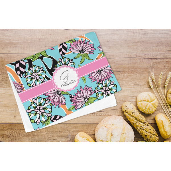 Summer Flowers Microfiber Kitchen Towel - LIFESTYLE