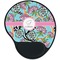 Summer Flowers Mouse Pad with Wrist Support - Main
