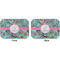 Summer Flowers Octagon Placemat - Double Print Front and Back