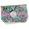 Summer Flowers Burp Cloth - Fleece w/ Name and Initial