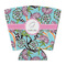 Summer Flowers Party Cup Sleeves - with bottom - FRONT
