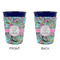 Summer Flowers Party Cup Sleeves - without bottom - Approval