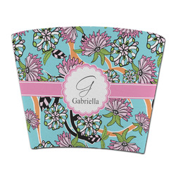 Summer Flowers Party Cup Sleeve - without bottom (Personalized)