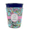 Summer Flowers Party Cup Sleeves - without bottom - FRONT (on cup)