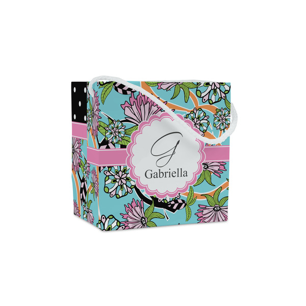 Custom Summer Flowers Party Favor Gift Bags - Gloss (Personalized)