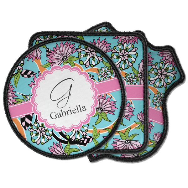 Custom Summer Flowers Iron on Patches (Personalized)