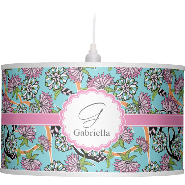 Summer Flowers Pendant Lamp Shade