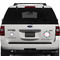 Summer Flowers Personalized Car Magnets on Ford Explorer