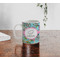 Summer Flowers Personalized Coffee Mug - Lifestyle