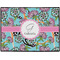 Summer Flowers Personalized Door Mat - 24x18 (APPROVAL)