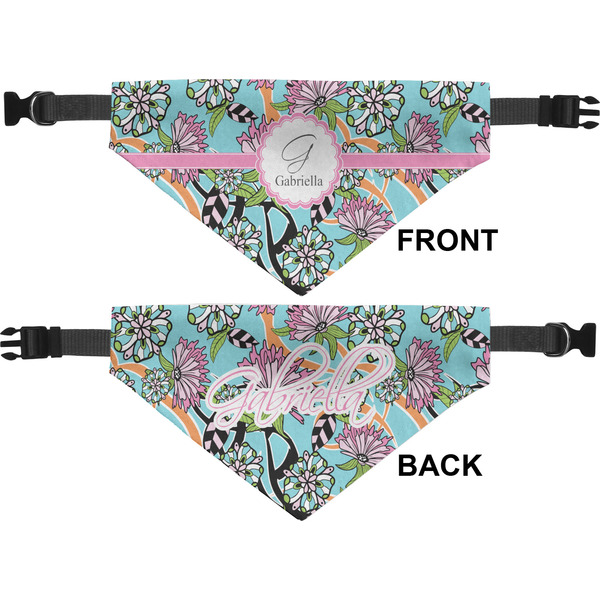 Summer Flowers Pet Bandana Approval