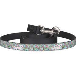 Summer Flowers Dog Leash (Personalized)