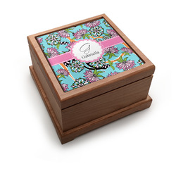 Summer Flowers Pet Urn w/ Name and Initial