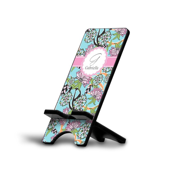 Custom Summer Flowers Cell Phone Stand (Small) (Personalized)