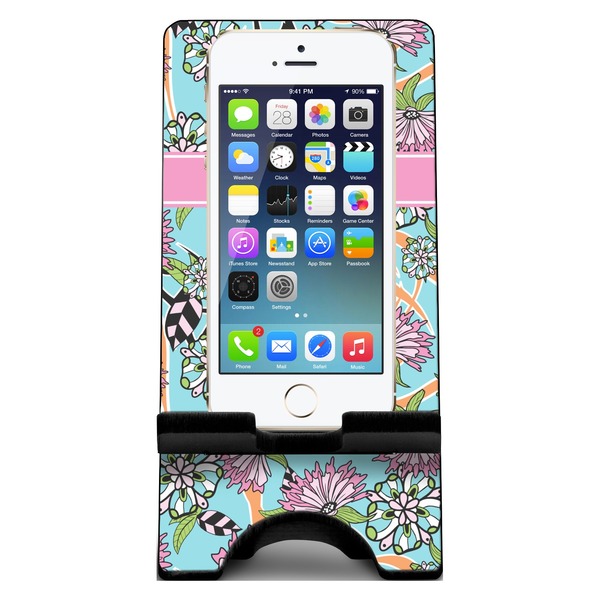 Summer Flowers Phone Stand w/ Phone
