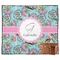 Summer Flowers Outdoor Picnic Blanket (Personalized)