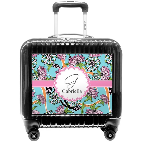 Custom Summer Flowers Pilot / Flight Suitcase (Personalized)