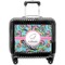 Summer Flowers Pilot Bag Luggage with Wheels