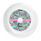 Summer Flowers Plastic Party Dinner Plates - Approval