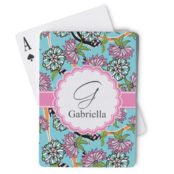 Summer Flowers Playing Cards (Personalized)