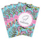 Summer Flowers Playing Cards - Hand Back View