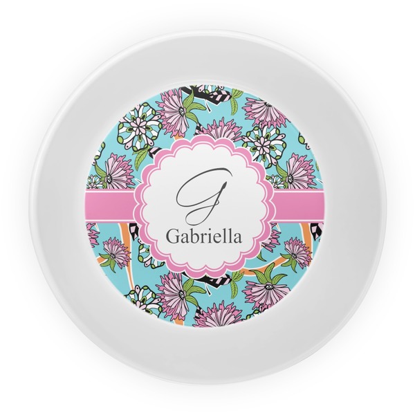 Summer Flowers Melamine Bowl - Center