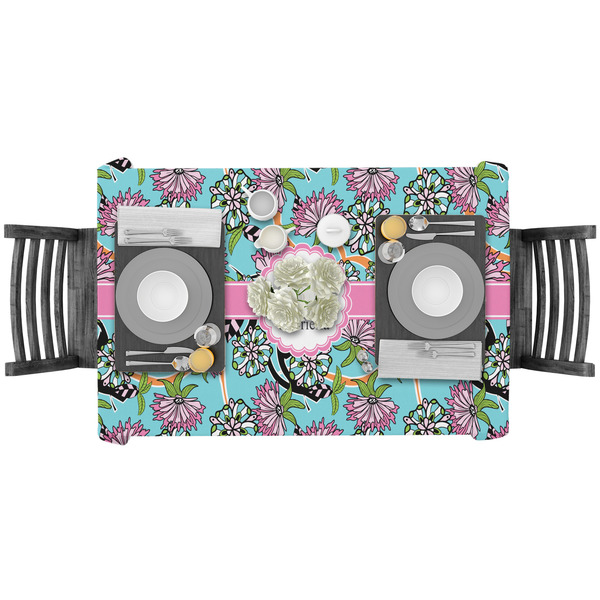 Summer Flowers Rectangular Tablecloths - LIFESTYLE