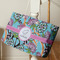 Summer Flowers Large Rope Tote - Life Style