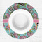 Summer Flowers Round Linen Placemats - LIFESTYLE (single)