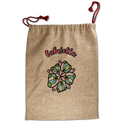 Summer Flowers Santa Sack - Front (Personalized)