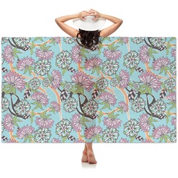Summer Flowers Sheer Sarong (Personalized)