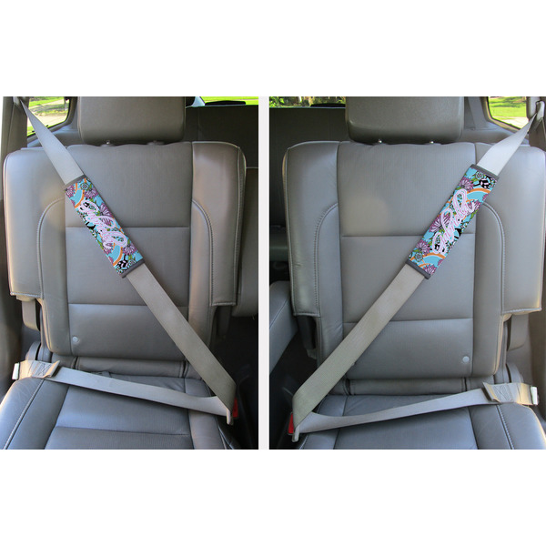 Summer Flowers Seat Belt Covers (Set of 2 - In the Car)