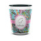 Summer Flowers Shot Glass - Two Tone - FRONT