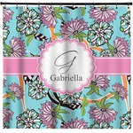 Summer Flowers Shower Curtain - Custom Size (Personalized)