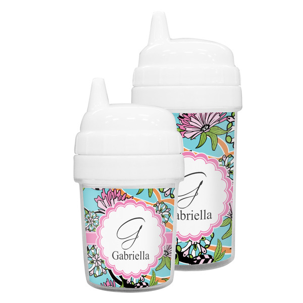 Summer Flowers Sippy Cups