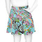 Summer Flowers Skater Skirt - Back