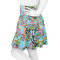 Summer Flowers Skater Skirt - Side