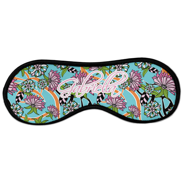 Summer Flowers Sleeping Eye Mask - Front Large