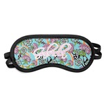 Summer Flowers Sleeping Eye Mask - Small (Personalized)
