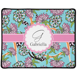 Summer Flowers Large Gaming Mouse Pad - 12.5" x 10" (Personalized)